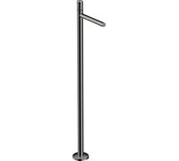 hansgrohe AXOR Uno mitigeur monocommande de lavabo, Zerogriff, sur pied, sans vidage par pop-up, saillie 260mm, 45037330, 45037330, Colorazione: Cromo nero lucido