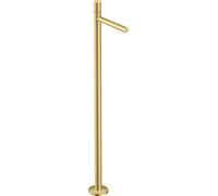 hansgrohe AXOR Uno mitigeur monocommande de lavabo, Zerogriff, sur pied, sans vidage par pop-up, saillie 260mm, 45037950, 45037950, Colorazione: Ottone spazzolato