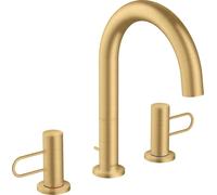 Hansgrohe AXOR Uno rubinetto lavabo a 3 fori 200 con maniglia e