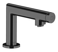 hansgrohe AXOR Uno Select 80 Vanne d'arrêt hansgrohe AXOR Uno Select 80, sans vidange à clapet, raccordement eau froide, saillie 109mm, 45130330, 45130330, Colorazione: Cromo nero lucido