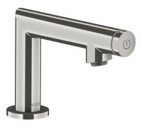hansgrohe AXOR Uno Select 80 Vanne d'arrêt hansgrohe AXOR Uno Select 80, sans vidange à clapet, raccordement eau froide, saillie 109mm, 45130800, 45130800, Colorazione: Ottica in acciaio inossidabile