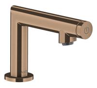 hansgrohe AXOR Uno Select 80 Vanne d'arrêt hansgrohe AXOR Uno Select 80, sans vidange à clapet, raccordement eau froide, saillie 109mm, 45130310, 45130310, Colorazione: Oro rosso spazzolato