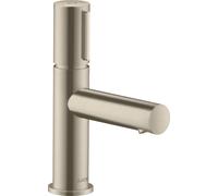 hansgrohe AXOR Uno Select Mélangeur de lavabo 80, sans vidage escamotable, projection 108mm, 45015820, 45015820, Colorazione: Nichel spazzolato