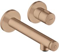 hansgrohe AXOR Uno Select miscelatore lavabo incasso, montaggio a parete, sca...