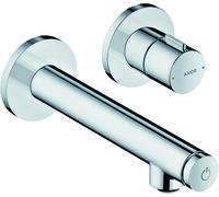 hansgrohe AXOR Uno Select Table de mixage encastrée, montage mural, saillie 158mm, 45112800, 45112800, Colorazione: Ottica in acciaio inossidabile
