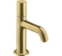 hansgrohe AXOR Uno vanne verticale, sans garniture de vidage, raccordement eau froide, saillie 100mm, 38130950, 38130950, Colorazione: Ottone spazzolato