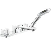 Hansgrohe AXOR Urquiola rubinetto bordo piastrelle 4 fori, scarico 198 mm, 11...