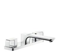 hansgrohe AXOR Urquiola rubinetto bordo vasca 3 fori, scarico 198 mm, 11436330,