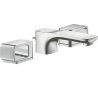 hansgrohe AXOR Urquiola rubinetto lavabo 3 fori DN15 con rosette, 11041300,