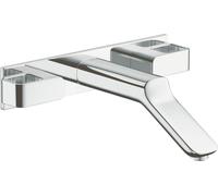 hansgrohe AXOR Urquiola rubinetto lavabo da incasso a 3 fori con beccuccio lu...