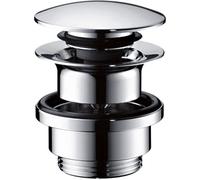 hansgrohe AXOR, vidage à poussoir, avec trou de trop-plein, 51300000, 51300000, Colorazione: cromo