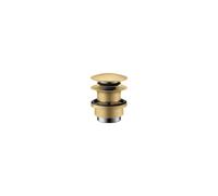 hansgrohe AXOR, vidage à poussoir, avec trou de trop-plein, 51300250, 51300250, Colorazione: Ottico oro spazzolato