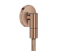 hansgrohe AXOR Wall outlet Fine Raccord mural rond, 36737300, 36737300, Colorazione: Oro rosso lucido