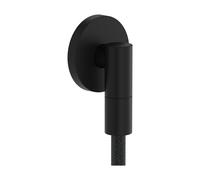 hansgrohe AXOR Wall outlet Fine Raccord mural rond, 36737670, 36737670, Colorazione: Nero opaco