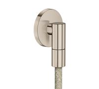 hansgrohe AXOR Wall outlet Fine Raccord mural rond, 36737820, 36737820, Colorazione: Nichel spazzolato