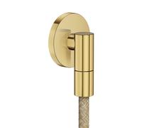 hansgrohe AXOR Wall outlet Fine Raccord mural rond, 36737950, 36737950, Colorazione: Ottone spazzolato