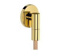 hansgrohe AXOR Wall outlet Fine Raccord mural rond, 36737990, 36737990, Colorazione: Ottica in oro lucido