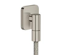 hansgrohe AXOR Wall outlet Fine raccord mural softsquare, 36739800, 36739800, Colorazione: Ottica in acciaio inossidabile