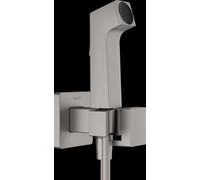 hansgrohe Bidette doccetta bidet, 29233340, Bidette nero cromato spazzolato [Rubinetteria Bagno > Rubinetteria Bidet]