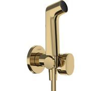 Hansgrohe Bidette rubinetto per bidet con set doccia da incasso oro 29232990
