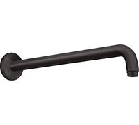 bras de douche 389 mm, 27413670, 27413670, Colorazione: nero opaco