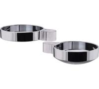 hansgrohe Cassetta D porte-savon, chromé, pour barre de douche D 25 mm, 28664000, 28664000