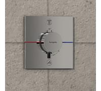 hansgrohe Comfort E termostatico monocomando, per vasca e doccia, 15578000, ShowerSelect Comfort E cromo [Rubinetteria Bagno > Rubinetteria Doccia]