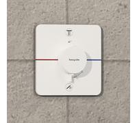 Hansgrohe Termostatico ShowerSelect Comfort Q da incasso 2 utenze Rosone Soft Edge Bianco Opaco
