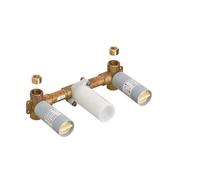 Hansgrohe corpo base per rubinetto lavabo da incasso a 3 fori DN1, 18113180