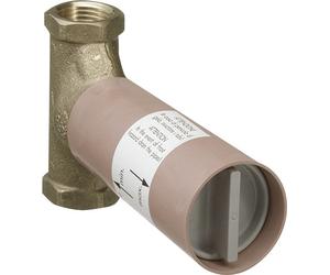 hansgrohe corps de base 130l/min Vanne d'arrêt tige encastrée DN 20, 15970180, 15970180