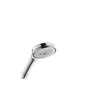 hansgrohe Croma 100 Classic Easy Install 5-Zoll-Handbrausekopf Classic 3 Vollpulsierende Massage Intense Turbo 04072000