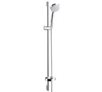 Hansgrohe Croma 100 Set doccia Vario con asta doccia 90 cm e portasapone, 27771000, cromo - 27771000