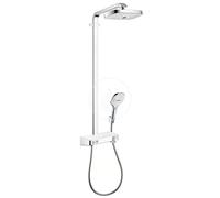hansgrohe Croma 100 set portadoccia Mono con tubo doccia 125 cm, 27574000, cromo - 27574000