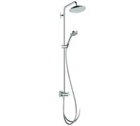 hansgrohe Croma Showerpipe 220 1jet Reno, chromé, 27224000, 27224000