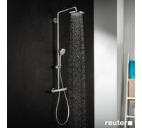 Hansgrohe Croma 220 - Set doccia Showerpipe 220 con termostato, EcoSmart 9 l/min, cromato 27188000