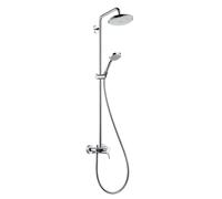 hansgrohe Croma colonna doccia, miscelatore monocomando, 27222000, Croma cromo [Rubinetteria Bagno > Colonne Doccia]