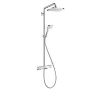 hansgrohe Croma E Colonna doccia 280 1 getto con termostatico Ecostat E, cromo,