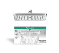 Hansgrohe Croma - Soffione doccia E 280, getto singolo, EcoSmart, cromo 26258000