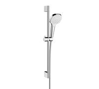 hansgrohe Croma Select E set doccia con asta saliscendi, 1 tipo di getto, 26584400, Croma Select E cromo/bianco opaco [Rubinetteria Bagno > Set Doccia]
