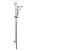 Hansgrohe Croma Select E - Set doccia Multi, 3 getti, bianco/cromato 26590400
