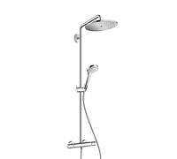 hansgrohe Croma Select S Tuyau de douche 280 1 jet avec thermostat, chromé, 26790000, 26790000