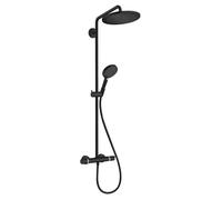 hansgrohe Croma Select S colonna doccia con termostatico, 26891670, Croma Select S nero opaco [Rubinetteria Bagno > Colonne Doccia]