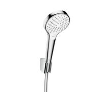 hansgrohe Croma Select S set doccia con supporto, 3 tipi di getto, 26411400, Croma Select S cromo [Rubinetteria Bagno > Set Doccia]