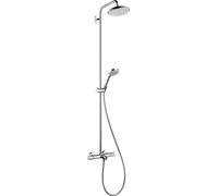 Hansgrohe Croma set doccia a parete con termostato cromo 27223000