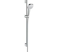 Hansgrohe Croma Select E - Set doccia Multi, 3 getti, bianco/cromato 26590400