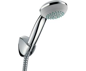 hansgrohe Crometta 85 Ensemble porte-douche Mono avec flexible de douche 125 cm, chromé, 27576000, 27576000