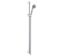 hansgrohe Crometta 85 set doccia con asta saliscendi, 2 tipi di getto, 27762000, Crometta 85 cromo [Rubinetteria Bagno > Set Doccia]