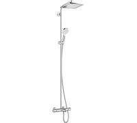 hansgrohe Crometta E Colonna doccia 240 1 getto con termostatico vasca, cromo, 27298000