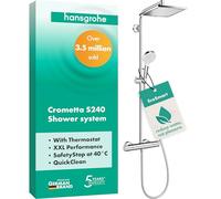 Hansgrohe Crometta set doccia a parete con termostato cromo 27281000