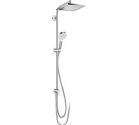 hansgrohe Crometta E - Colonna doccia a risparmio idrico (EcoSmart) senza miscel